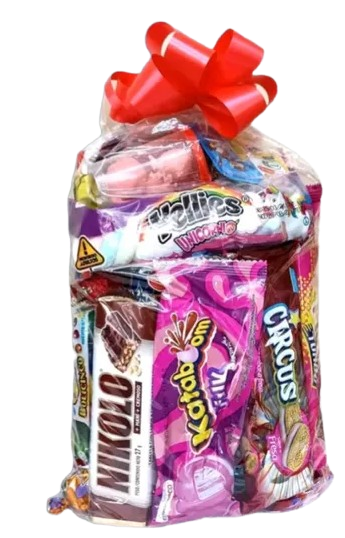Fundas navideñas grandes de caramelos