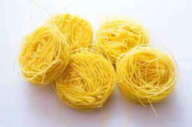 Fideo nido cabello de ángel