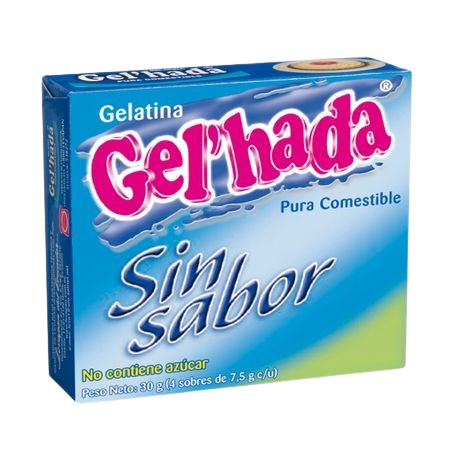 Gelatina gelhada sin sabor 30g