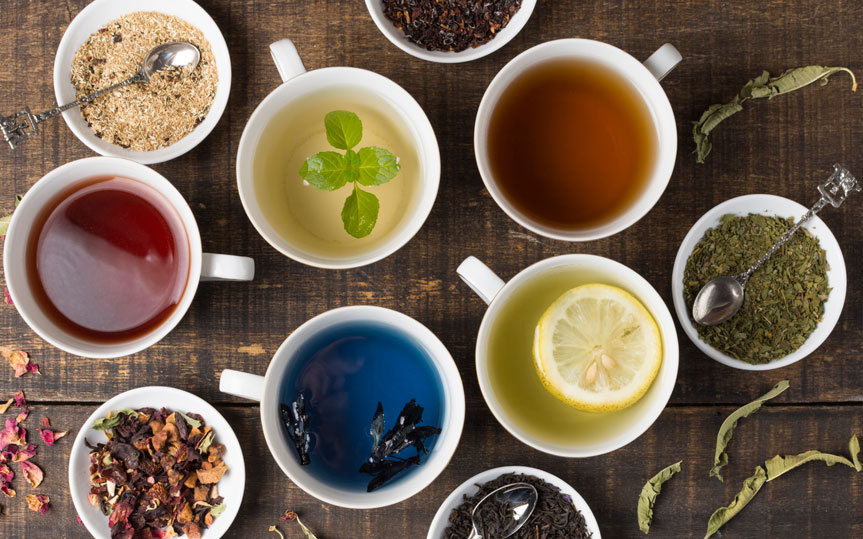 Té varios sabores