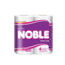 Papel higienico doble hoja x 4