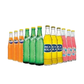 Gaseosa de vidrio surtida retornable 300ml