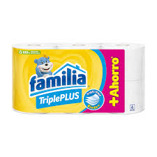 Papel higuienico famila triple plus x 6und