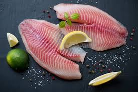 Filete de tilapia pescado
