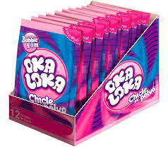 Chicle en polvo oka loka