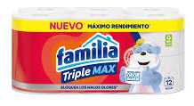 Papel higiénico familia x 12