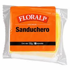 floralp q sanduchero queso laminado