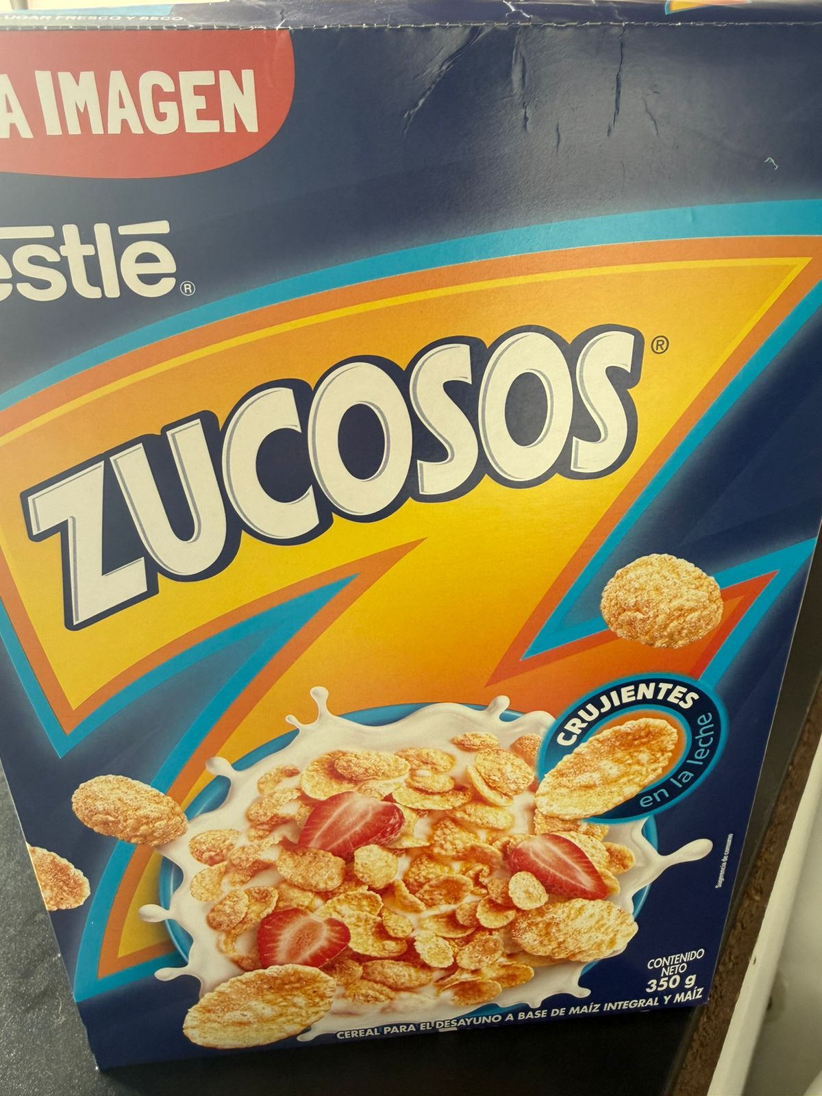 Nestle zucosos cereal