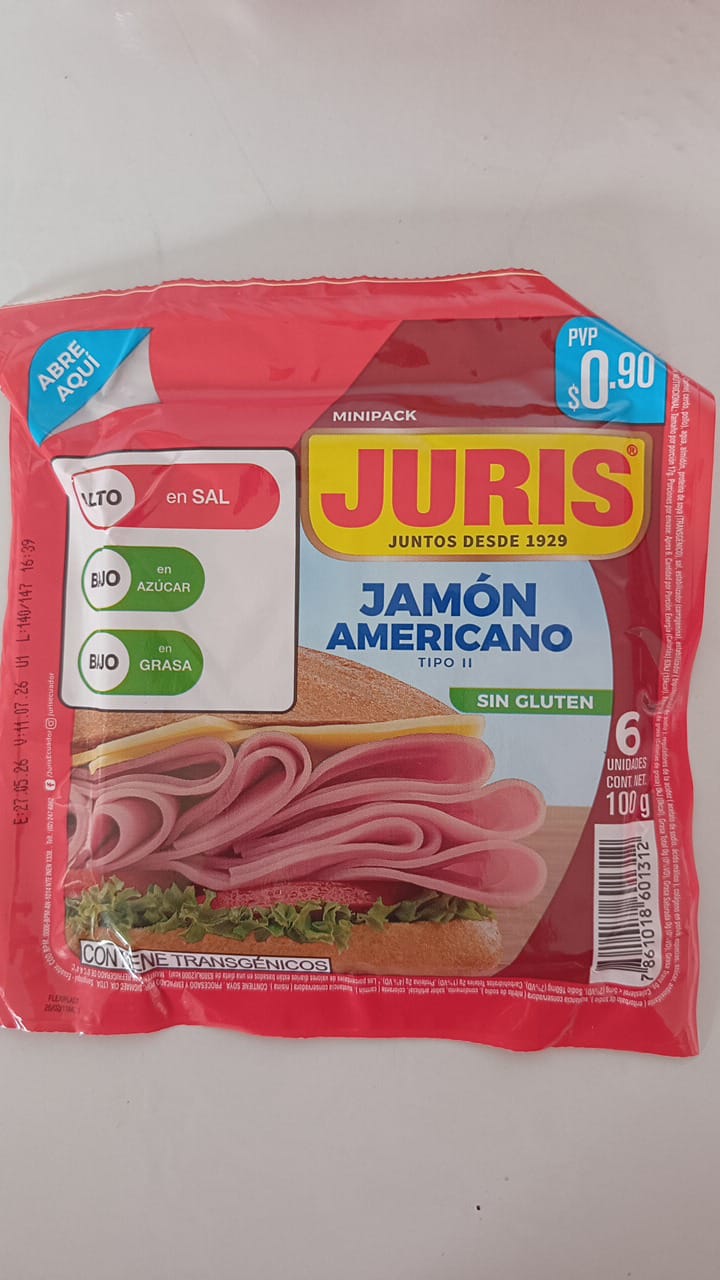 Jamon americano Juris 100g