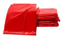 Funda de basura hospitalaria 18*24 roja * 10