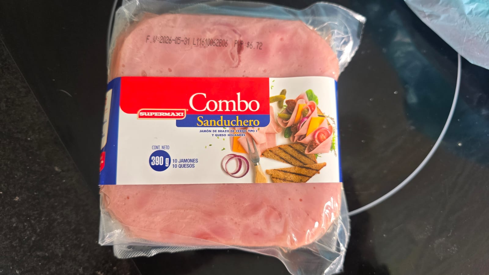 Combo Sanduchero Queso/Jamon