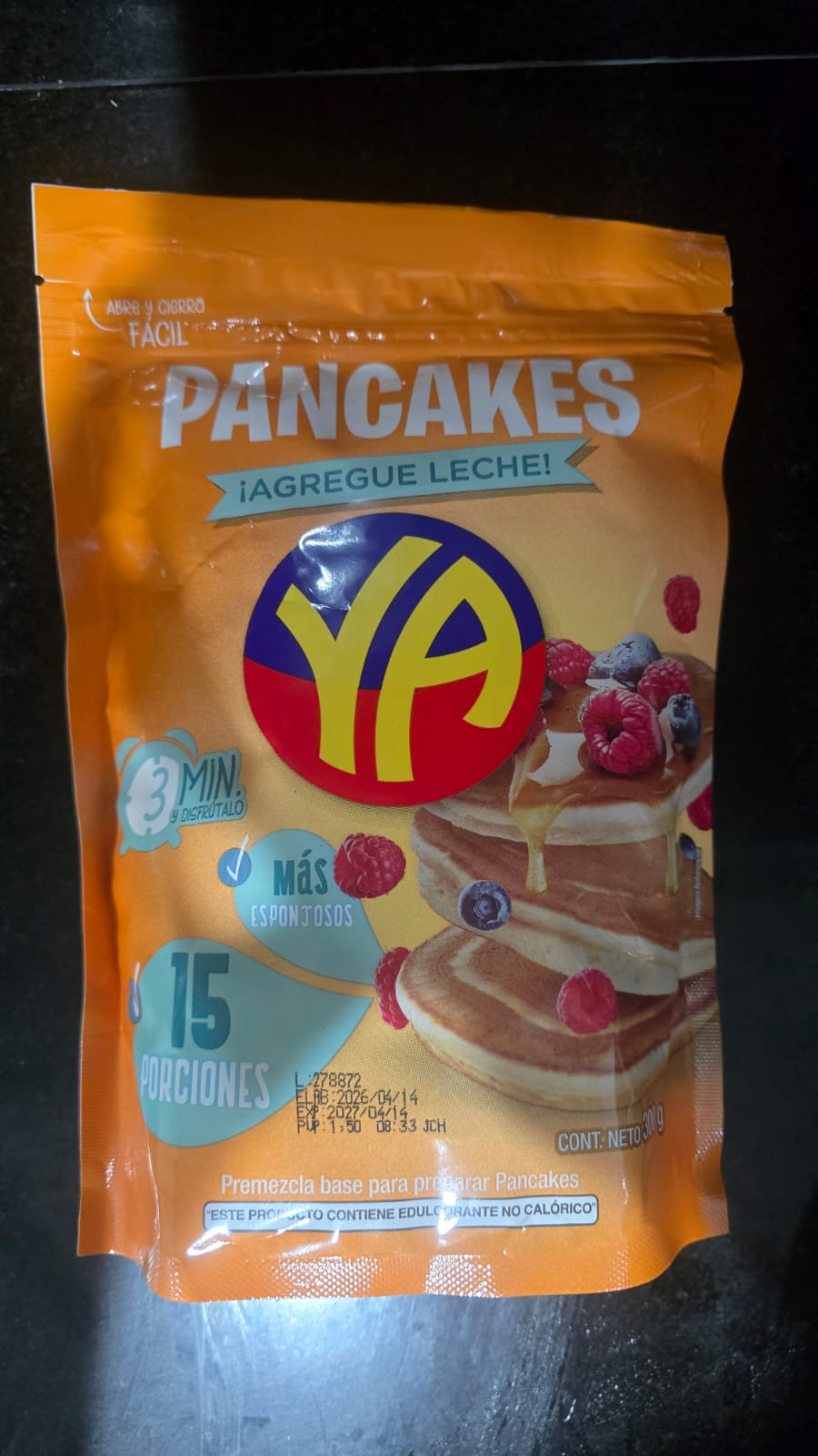 Ya permezcla Pncakes Frutos rojos