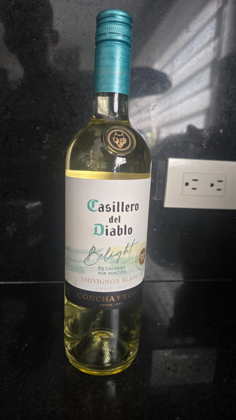Vino blanco Casillero del Diablo