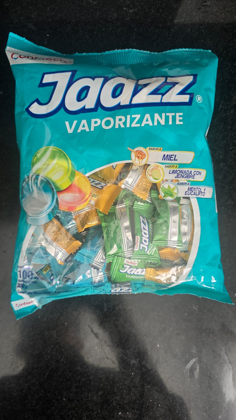 Caramelos Jaazz vaporisante