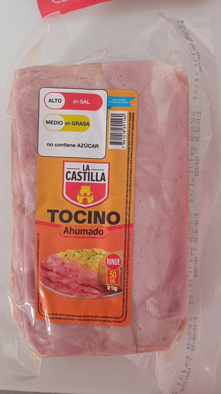 Tocino ahumado 1 kg