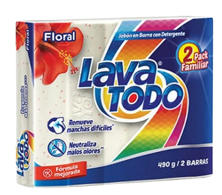 Jabón lava todo 2 pack