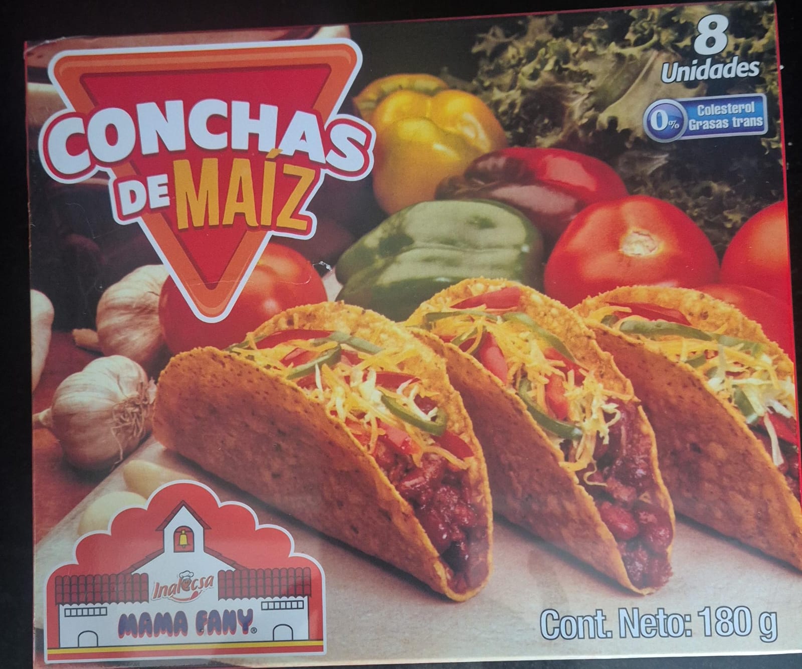 Conchas de Maiz Mama Fany 180g