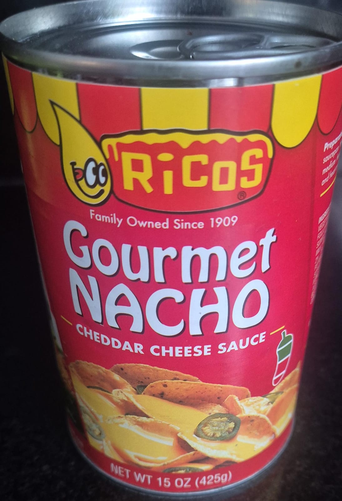 Salsa chedar Ricos 425g