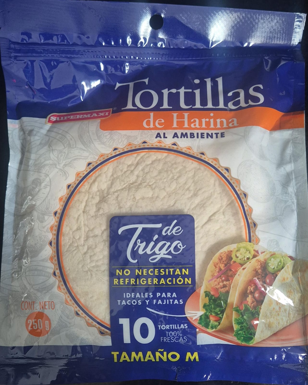 Tortillas de Harina Supermaxi 250g