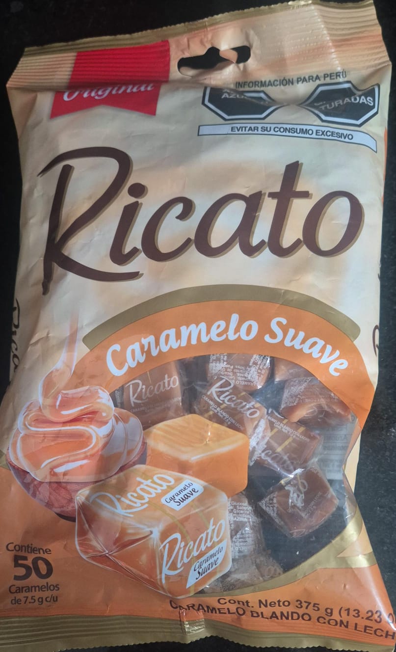 Caramelos suave Ricato 375g