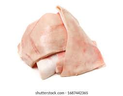 Cuero de chancho blanco