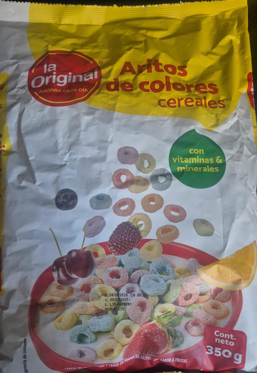 Cereal La Original aritos 350g