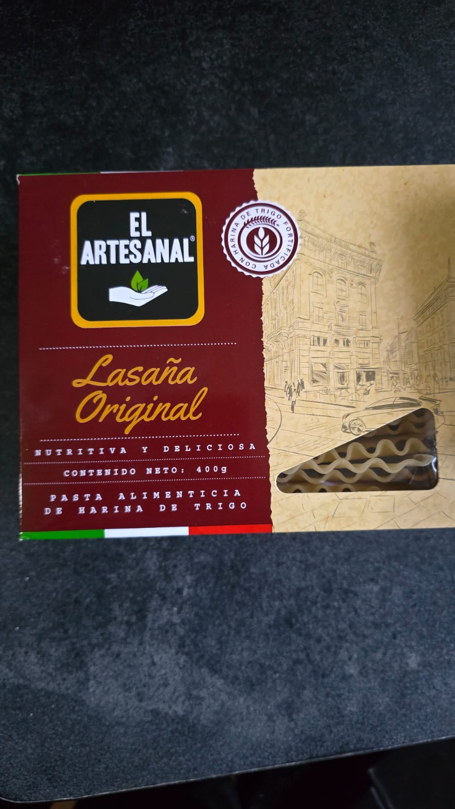 Lasaña El artesanal 400g