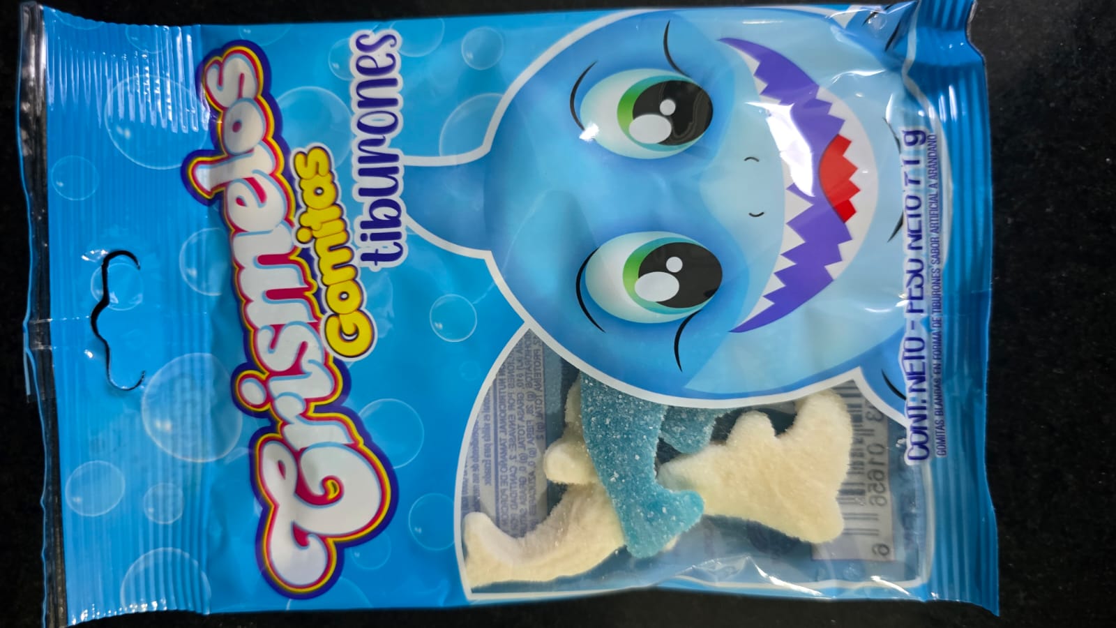 Gomitas tiburones Crismelos 71g