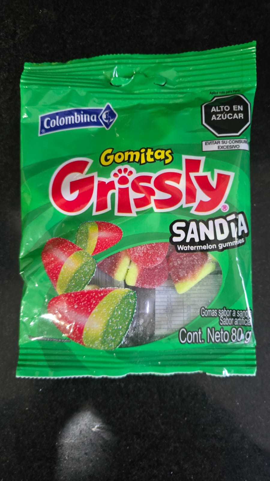 Gomitas sandia Grissly 80g