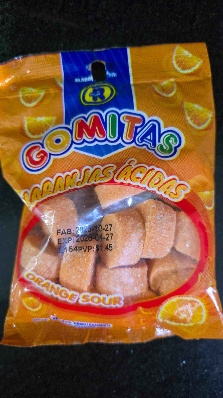Gomitas Naranja Ronnie 100g