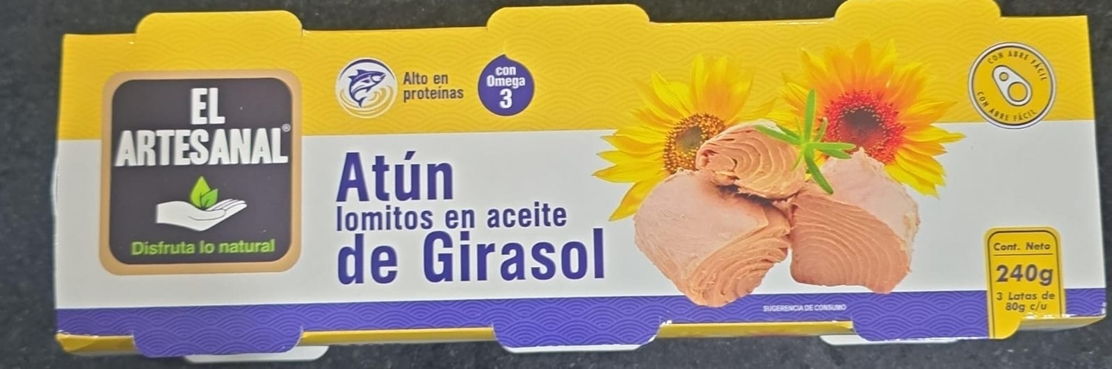 Atun Tripack El Artesanal 240g