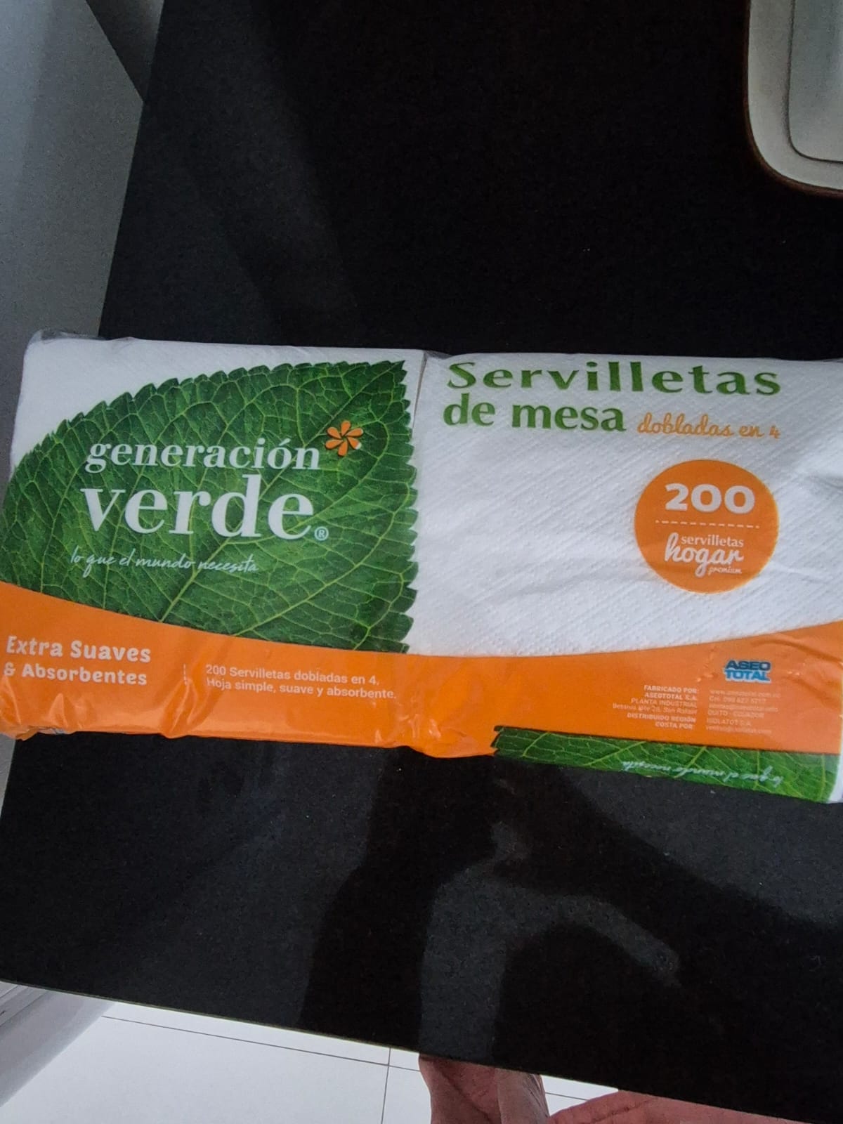 Servilletas Genereacion Verde 200un
