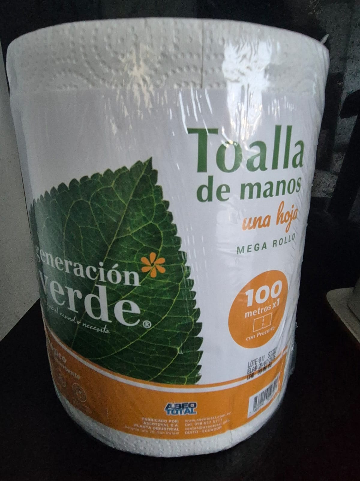 Generación verde toallas