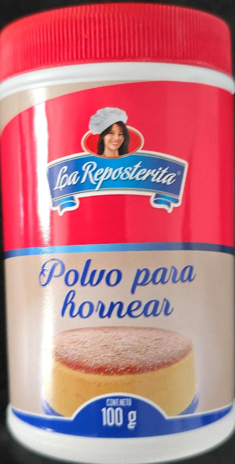 Polvo de hornear La Reposterita 100g