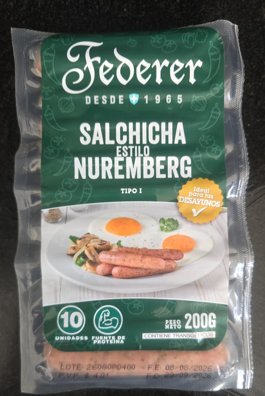 Salchichas Federer