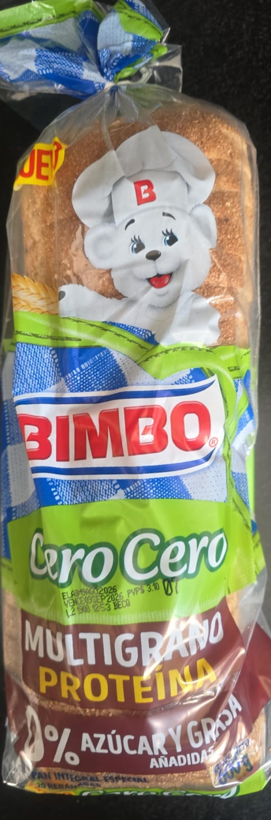 Pan Molde Cero Bimbo 600g