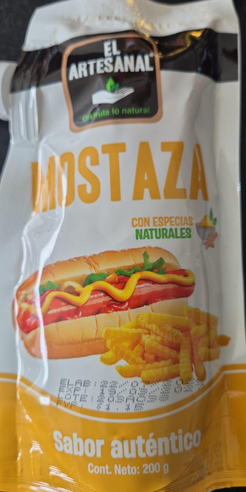 Mostaza El Atesanal 200g