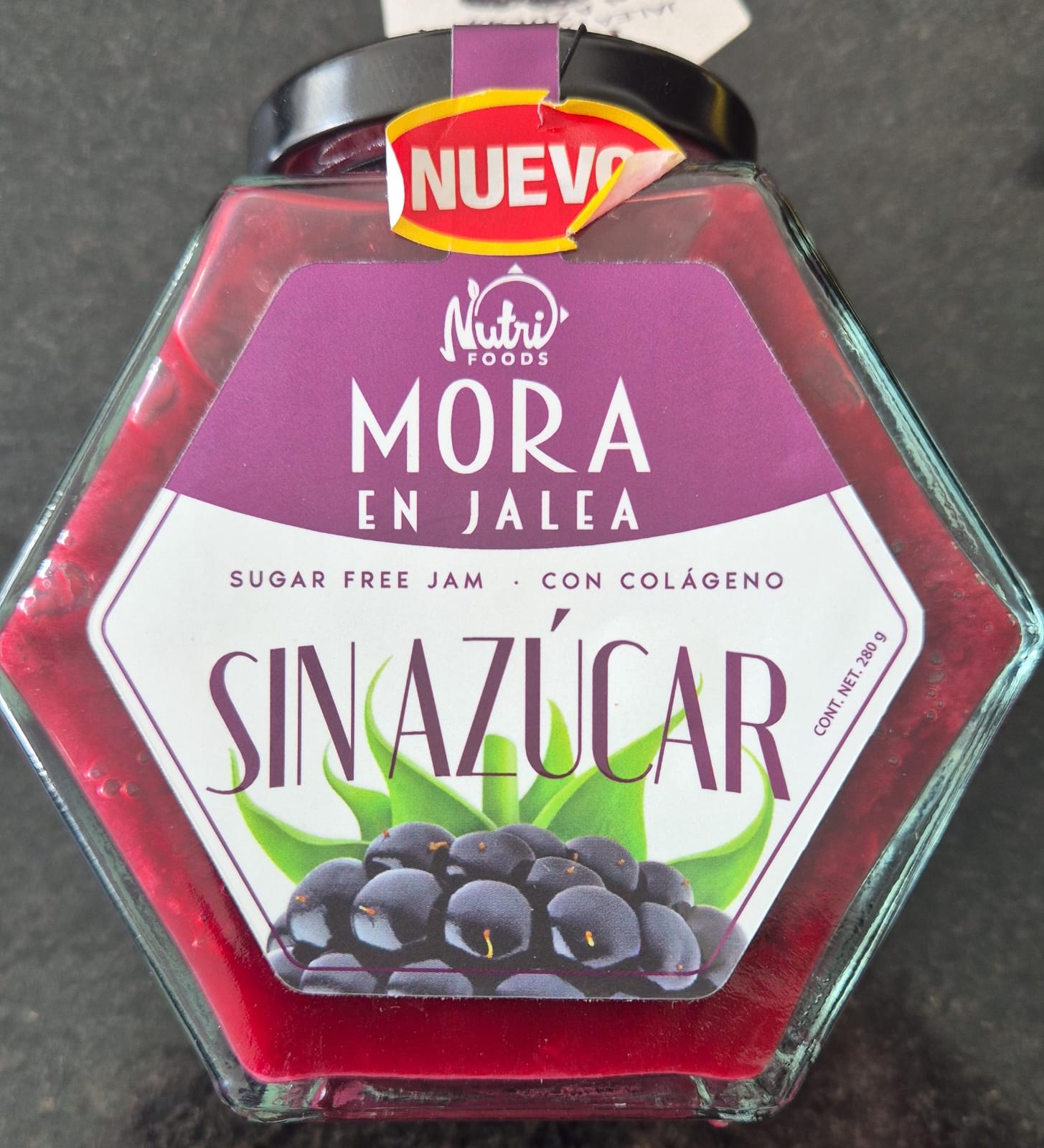 Mermelada Nutri Foods Mora