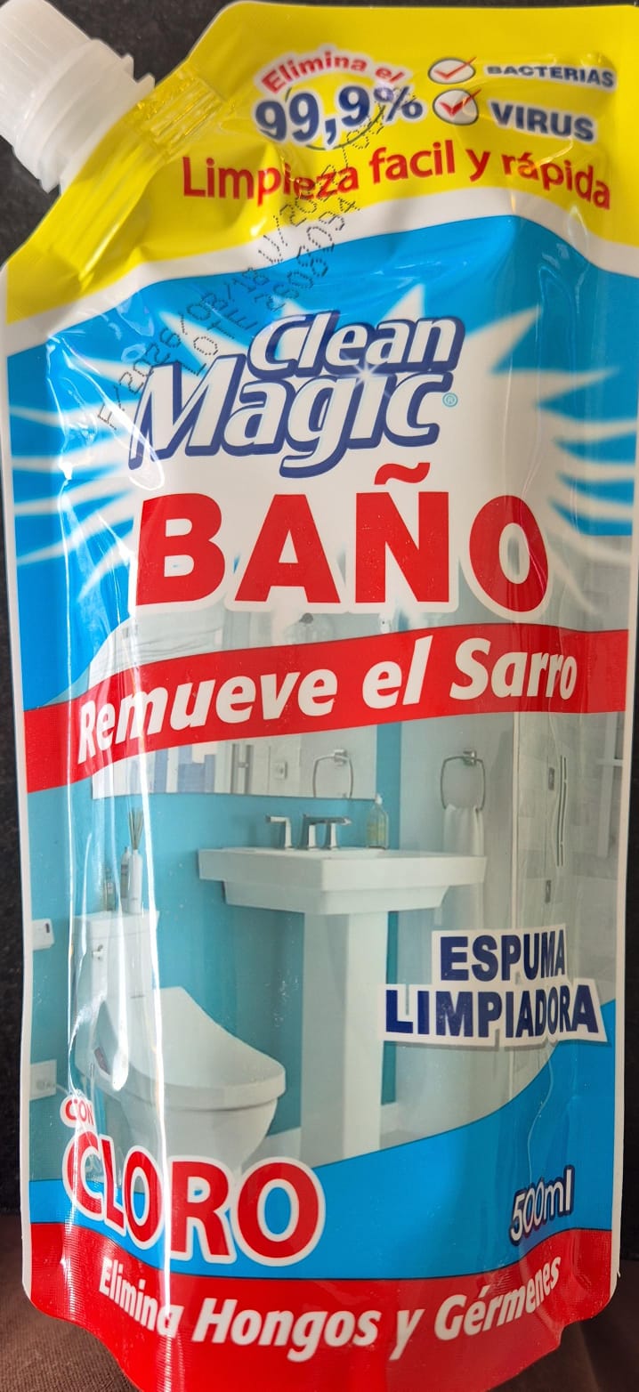 Espuma limpiadora Baño Clean Magic 500ml
