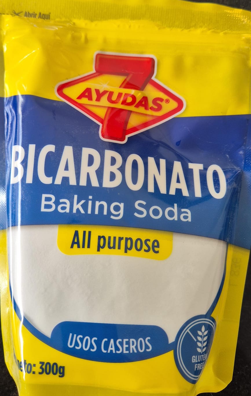 Bicarbonato de sodio 7 ayudas limpieza 300g