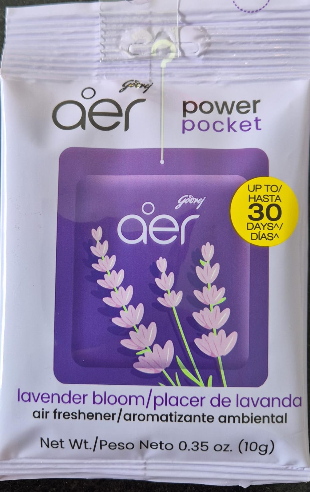 Ambiental sachet Power Pocket Aer 10g