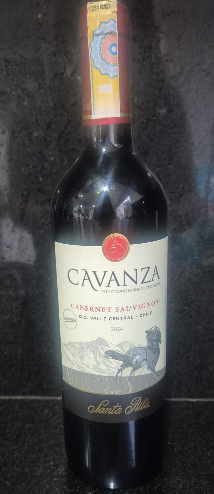 Vino tinto Santa Rita CS 750 ml