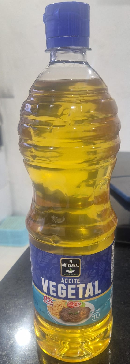 Aceite Vegetal El Artesanal 1L