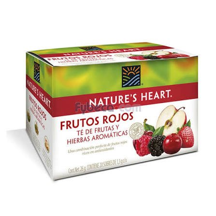 Te frutos rojos Natures heart 26g