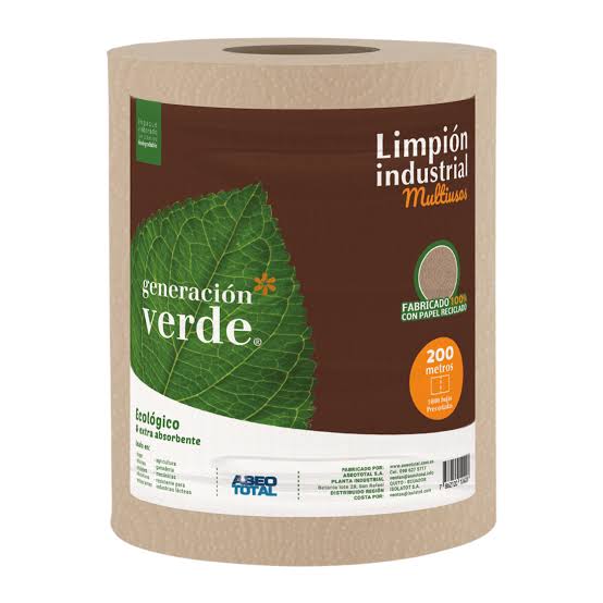 Limpion industrial cafe Generacion verde 100mt