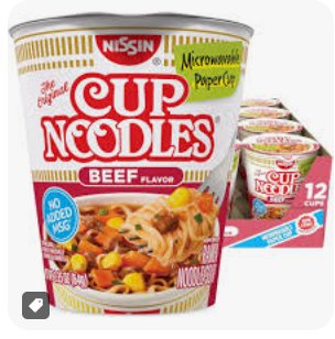 Ramen Carne Cup Noodles 68g