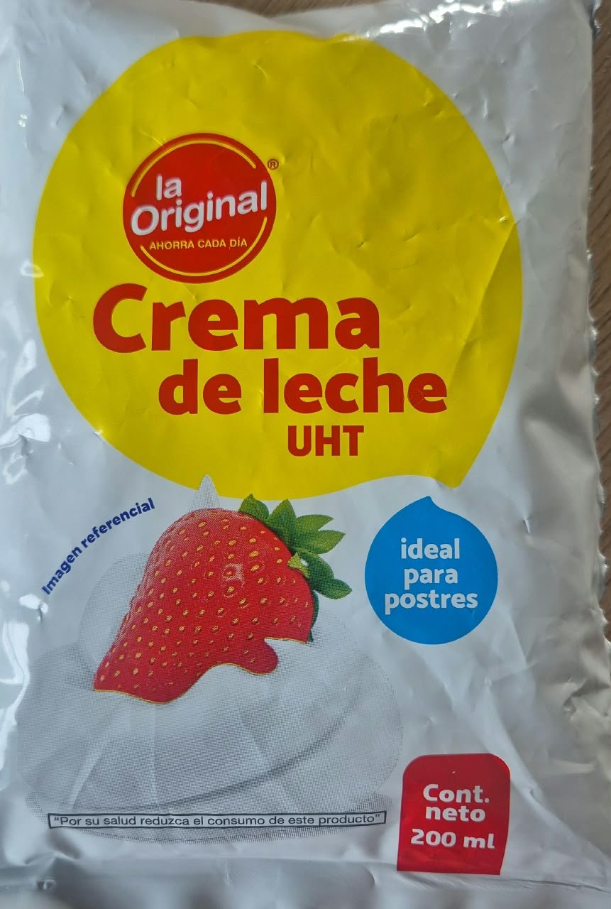 Crema de leche Lo Original 200ml