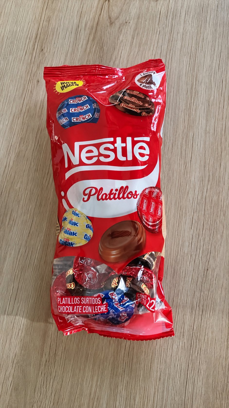 Platillos surtidos chocolate Nestle 225g