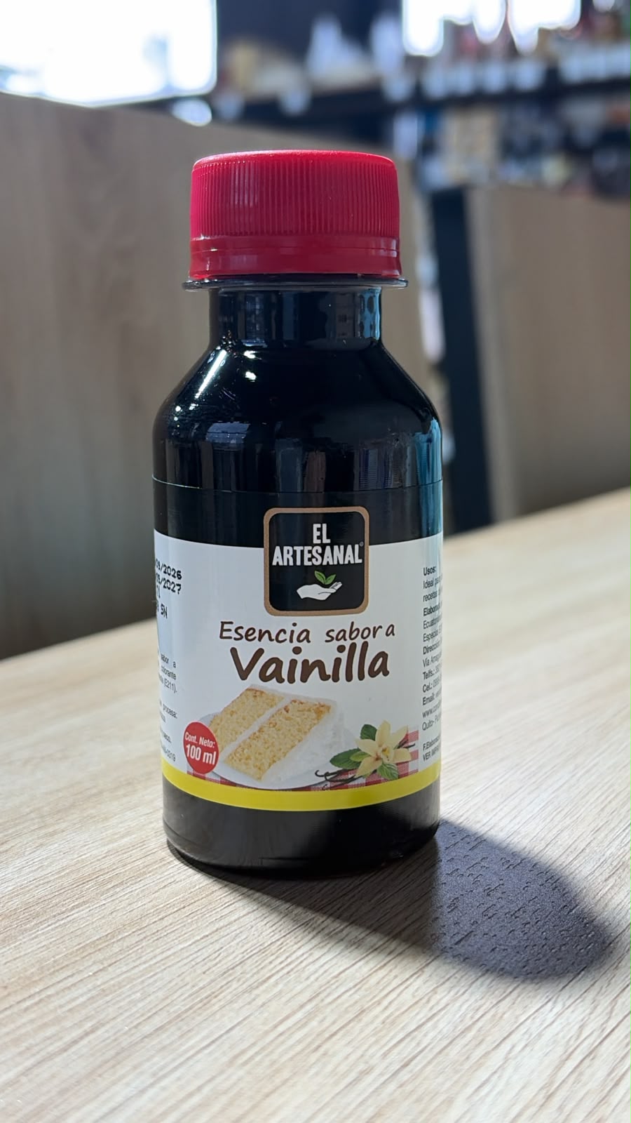 Esencia de Vainilla El Artesanal 100ml