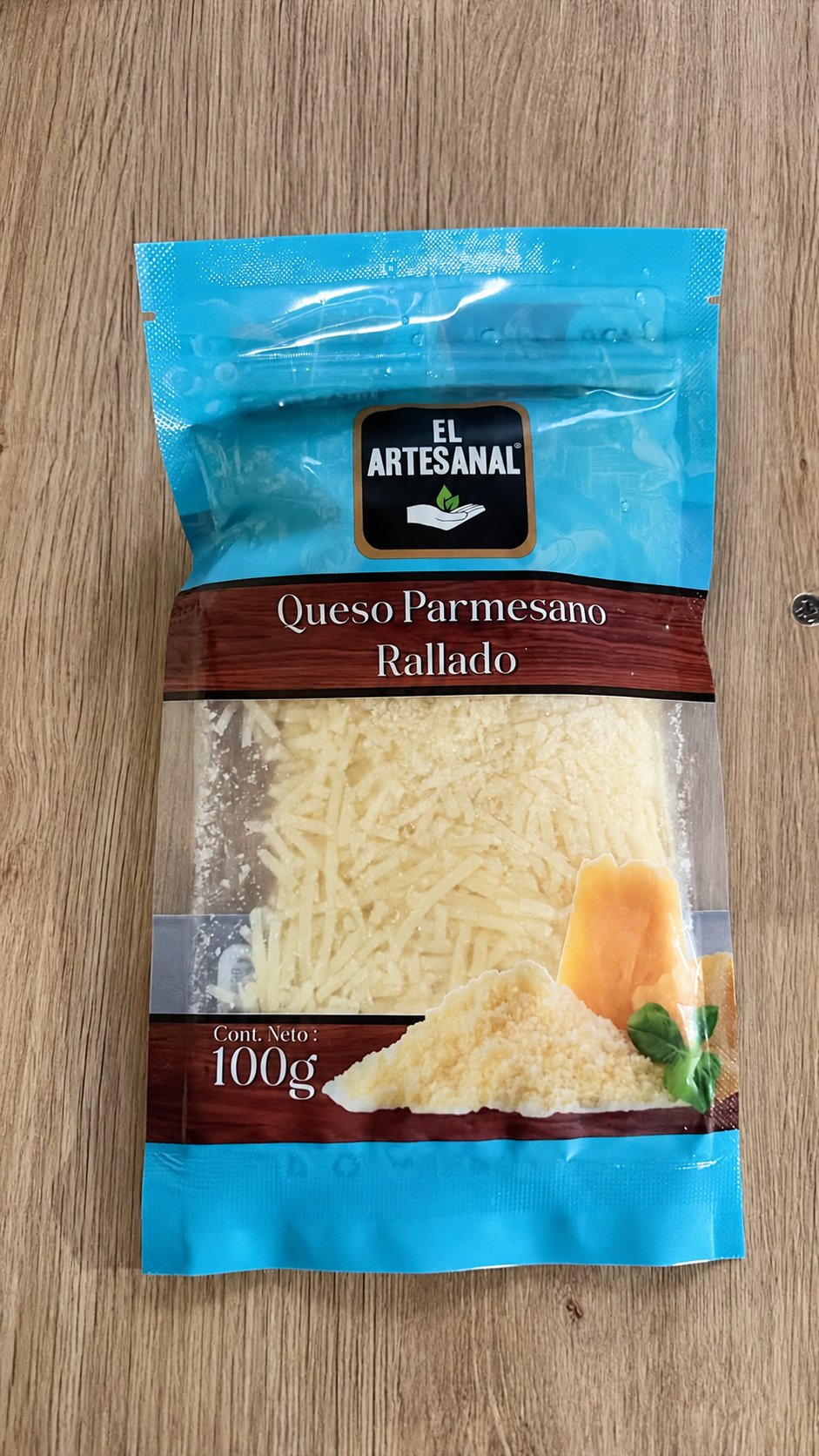 Queso Parmesano El Artesanal 100g